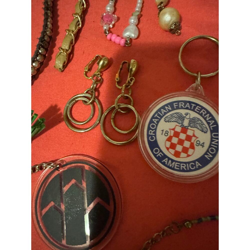 Vintage to Modern Mixed Costume Jewelry Reseller Lot - As-Is Craft Repair - Picture 13 of 16